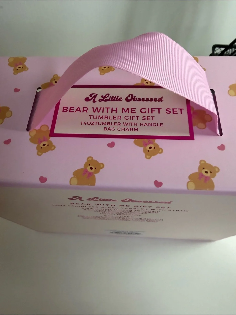 Cream Bear and Mug & Plush Set